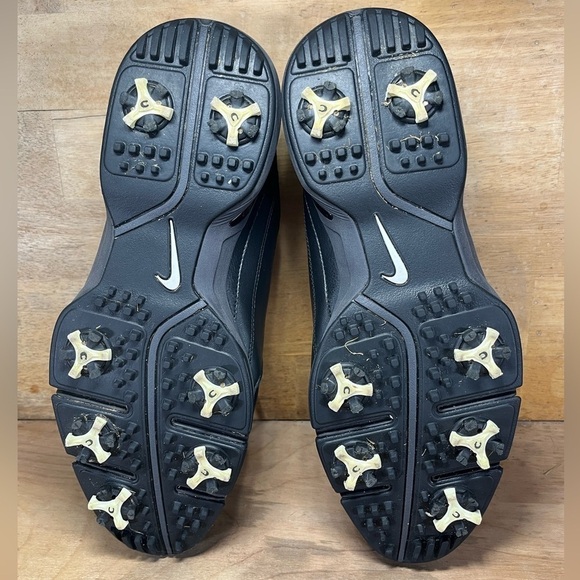 Nike Durasport 3 III Mens Size 10 Golf Shoes Sneakers Black White 628527-002 - Picture 7 of 8